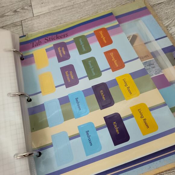 Color Solutions Journal from Home Depot BINDER Home Interior Design Organizer - Picture 9 of 14